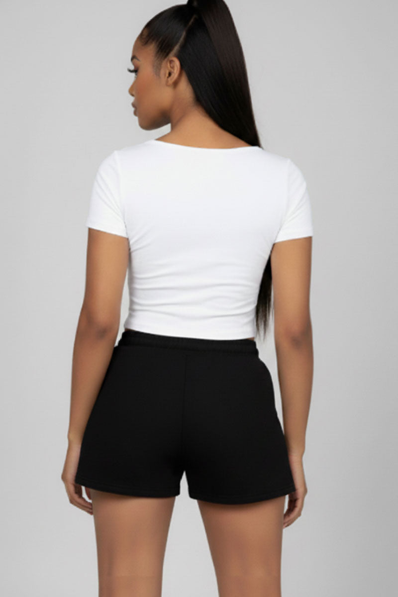 Pantalones cortos de rizo francés