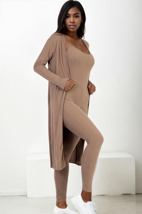 Long cardigan with jumpsuit online