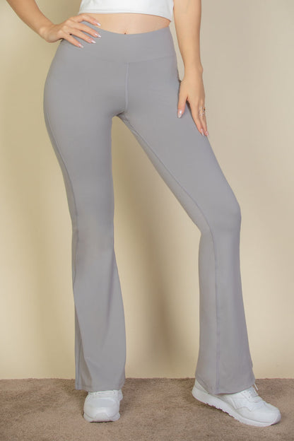 High Waist Flare Leggings - Capella Apparel