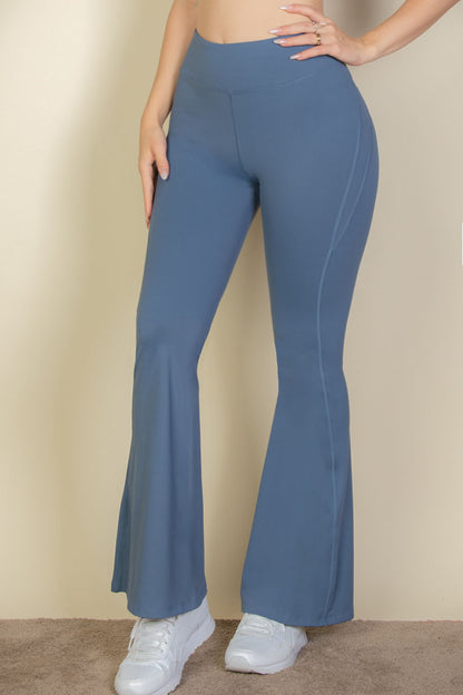 High Waist Flare Leggings - Capella Apparel