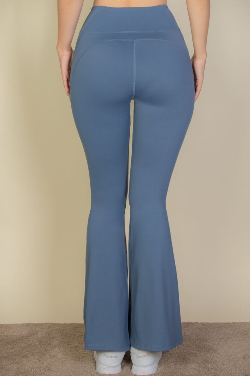 High Waist Flare Leggings - Capella Apparel