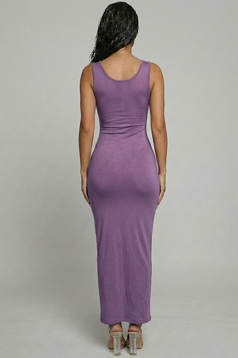 Solid Basic Maxi Dress