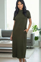 Side Pocket Tee Dress