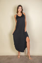 Solid Cami Double Strap Loose fit Dress