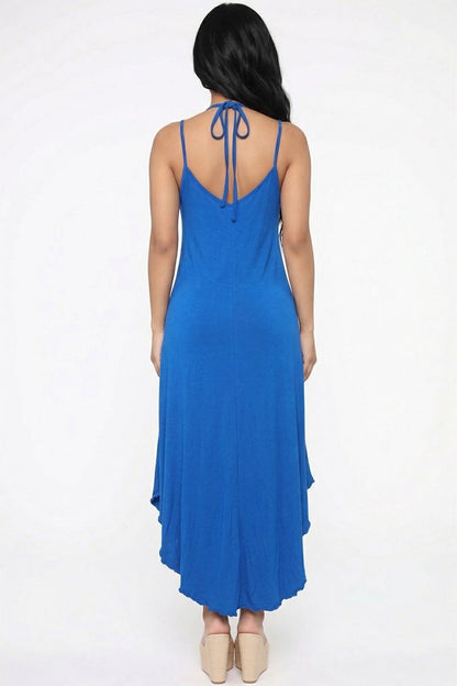 Solid Cami Double Strap Loose fit Dress