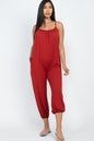 Sleeveless Jogger Jumpsuit - Wholesale Capella Apparel