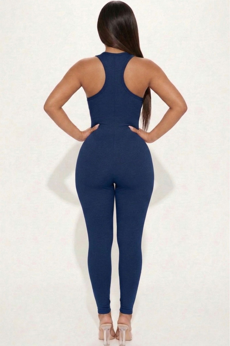 Racer Back Bodycon Jumpsuit (CAPELLA)