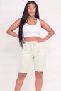French Terry Bermuda Shorts