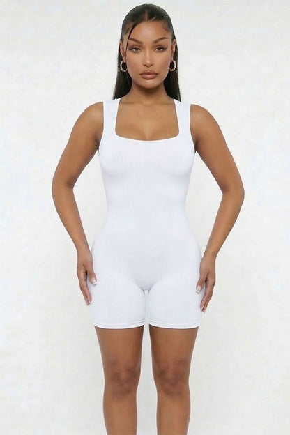 Sleeveless Tank Bodycon Romper