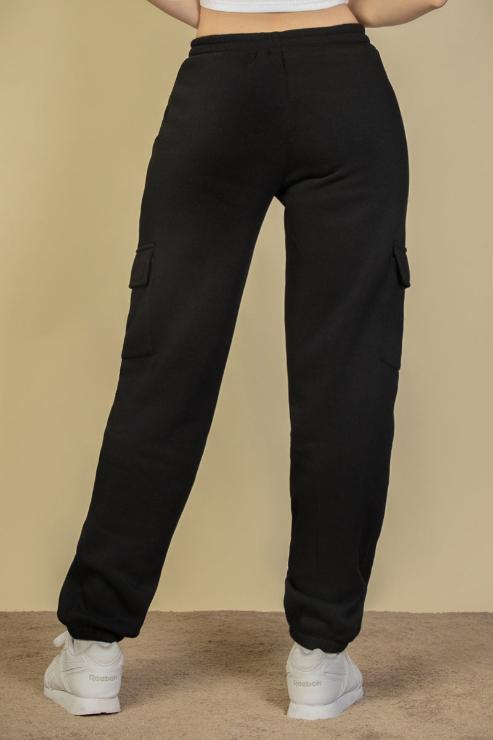 Side Pocket Drawstring Waist Sweatpants - Capella Apparel