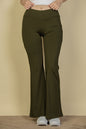 High Waisted Flared Pants - Capella Apparel