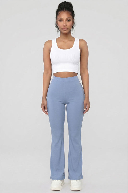 High Waisted Flare Pants