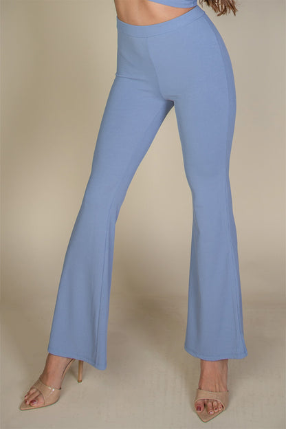 High Waisted Flare Pants (CAPELLA)