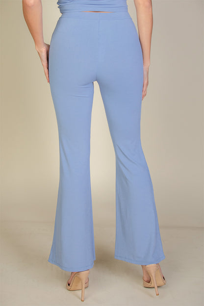 High Waisted Flare Pants (CAPELLA)