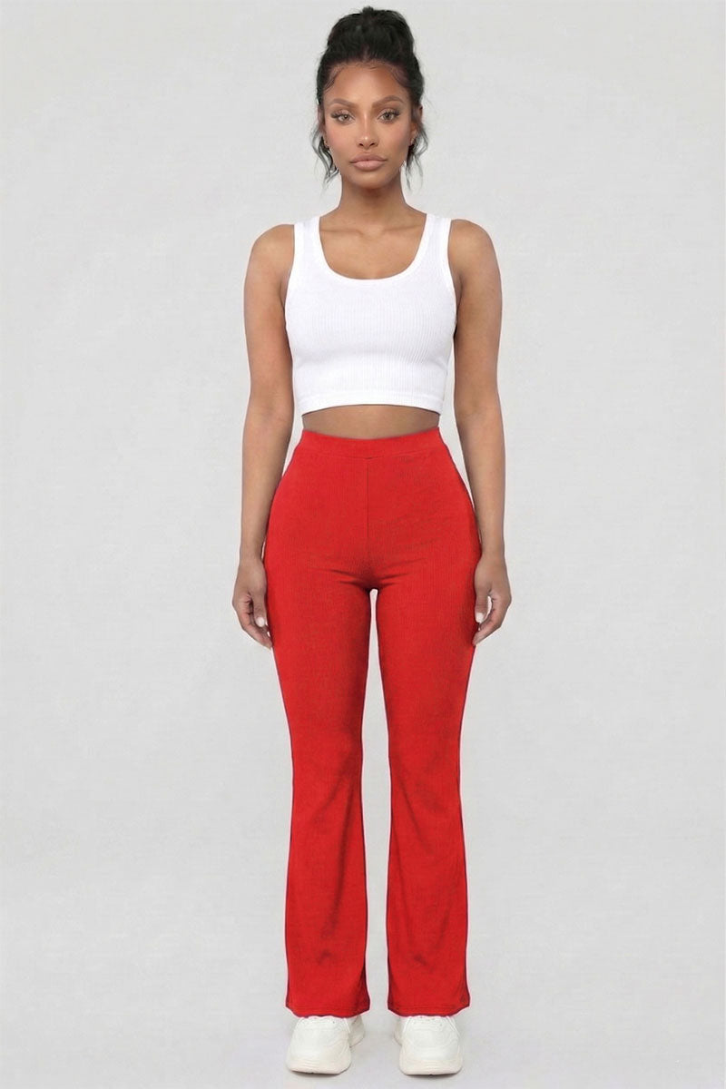 High Waisted Flare Pants