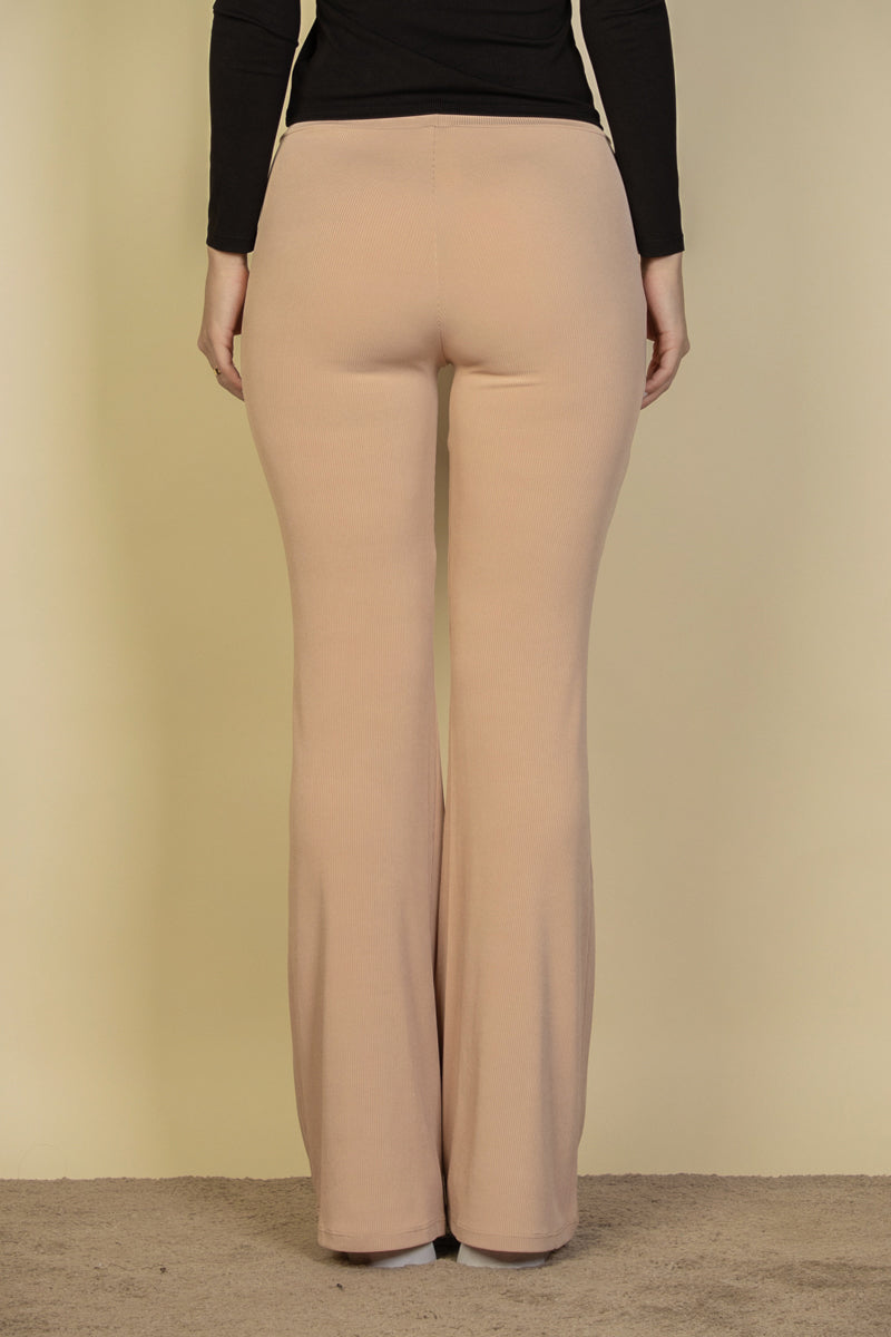 High Waisted Flare Pants - Capella Apparel