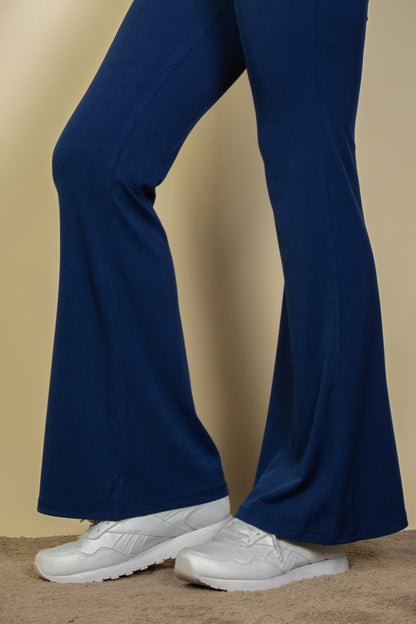 High Waisted Flare Pants - Capella Apparel