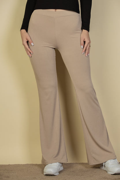 High Waisted Flare Pants - Capella Apparel