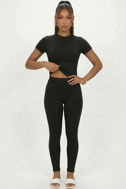 Basic Solid Leggings