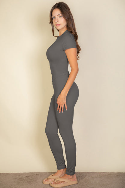 Basic Solid Leggings (capella)