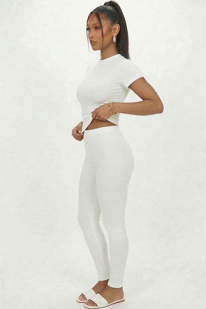 Basic Solid Leggings