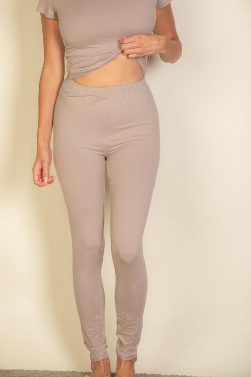 Basic Solid Leggings