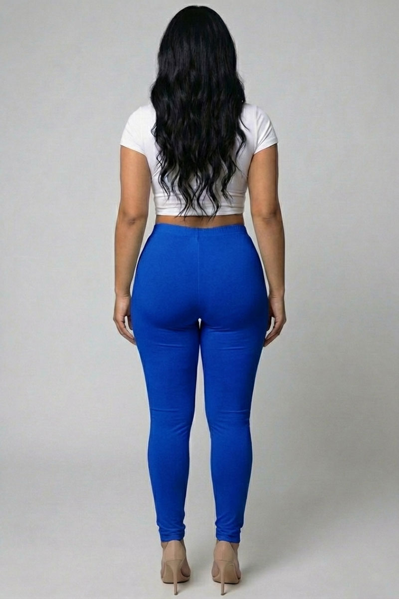 Plus Basic Solid Leggings