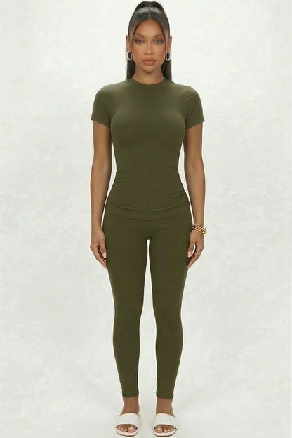 Short Sleeve Round Neck T Shirt