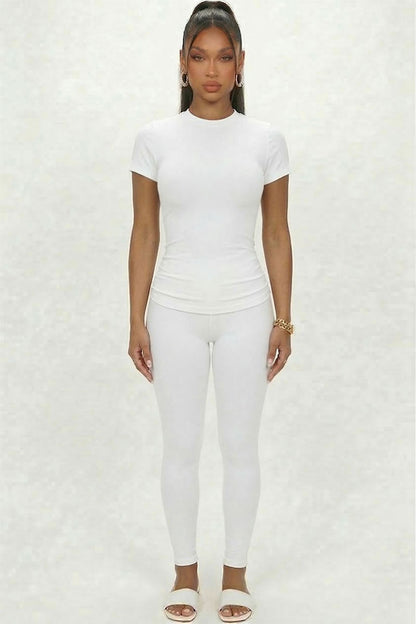 Short Sleeve Round Neck T Shirt