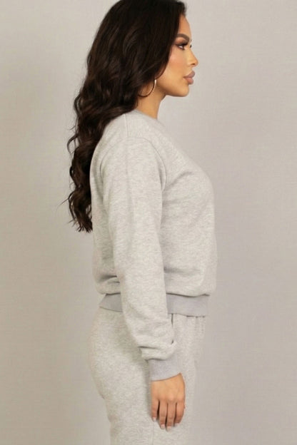 Classic Poly Fleece Crewneck Pullover