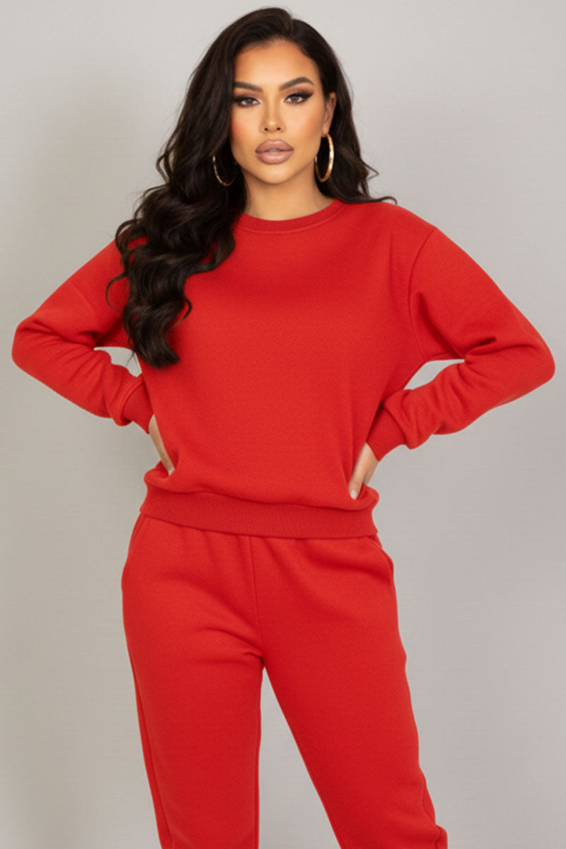 Classic Poly Fleece Crewneck Pullover