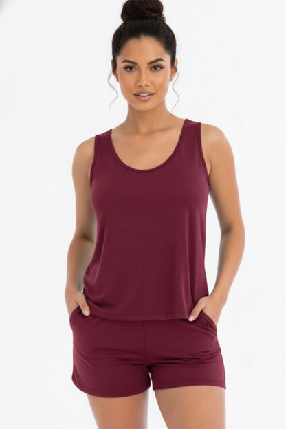 Comfy Tank Top & Shorts Set (CAPELLA)