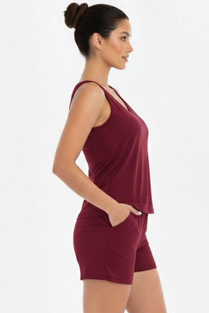 Comfy Tank Top & Shorts Set (CAPELLA)