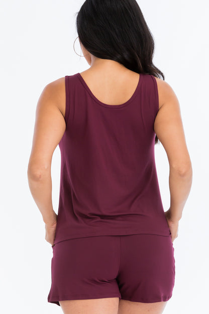 Comfy Tank Top & Shorts Set - Capella Apparel