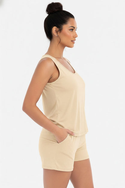 Comfy Tank Top & Shorts Set