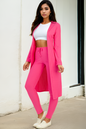 Ribbed Long Cardigan & Leggings Set - Wholesale Capella Apparel