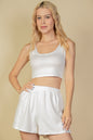 Crop Tank Top and Shorts Set - Capella Apparel