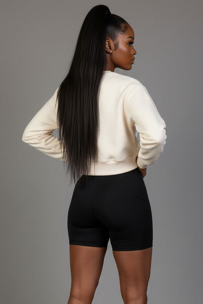 Graphic Drop Shoulder Sweatshirt