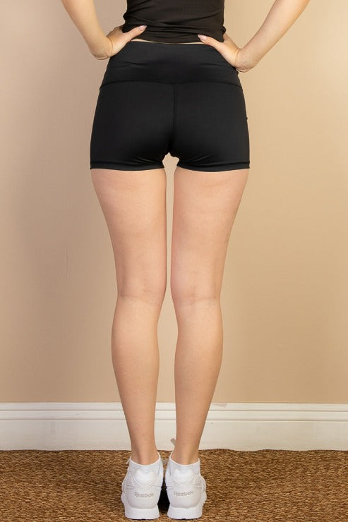 Wide Band Waist Shorts - Capella Apparel