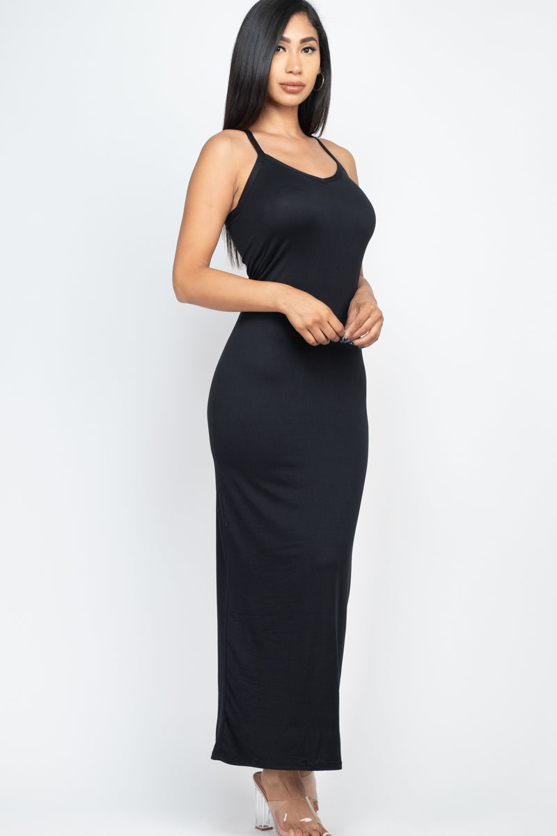 Racer Back Maxi Dress (CAPELLA) - Capella Apparel