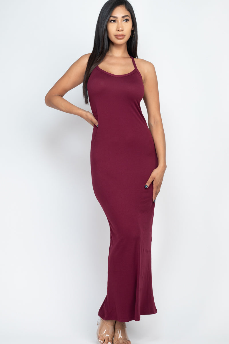 Racer Back Maxi Dress (CAPELLA) - Capella Apparel