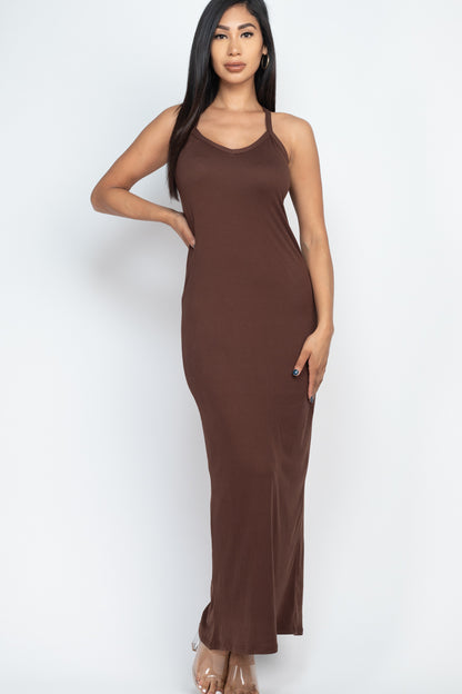 Racer Back Maxi Dress - Wholesale Capella Apparel