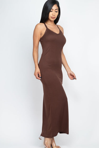 Racer Back Maxi Dress (CAPELLA) - Capella Apparel