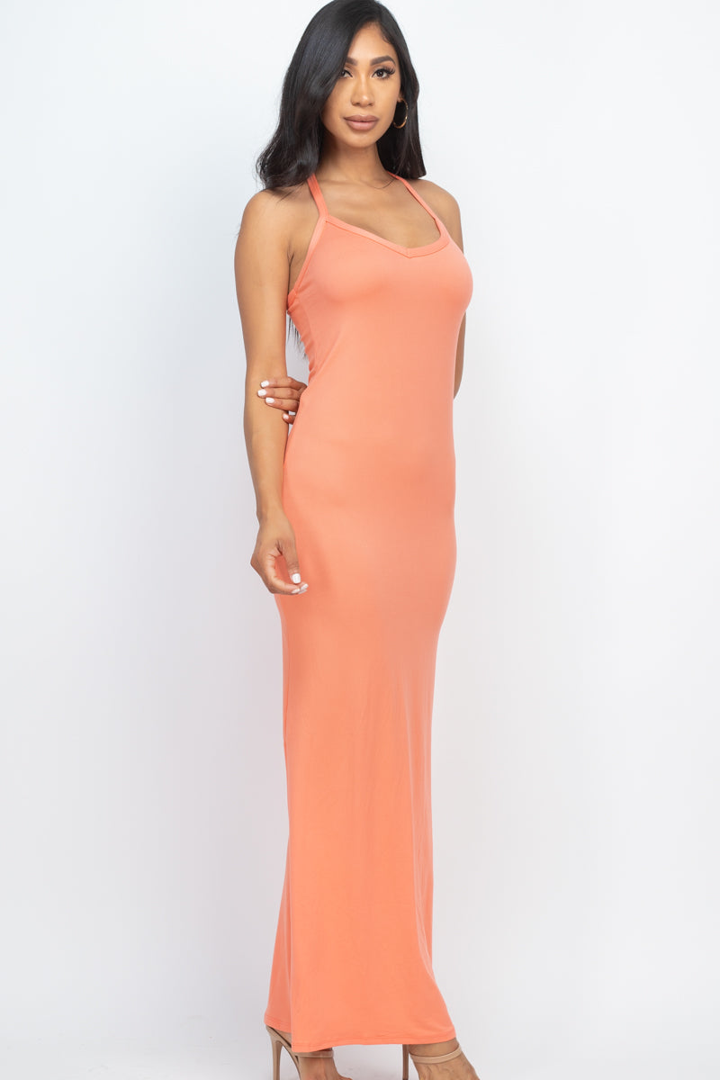 Racer Back Maxi Dress - Wholesale Capella Apparel