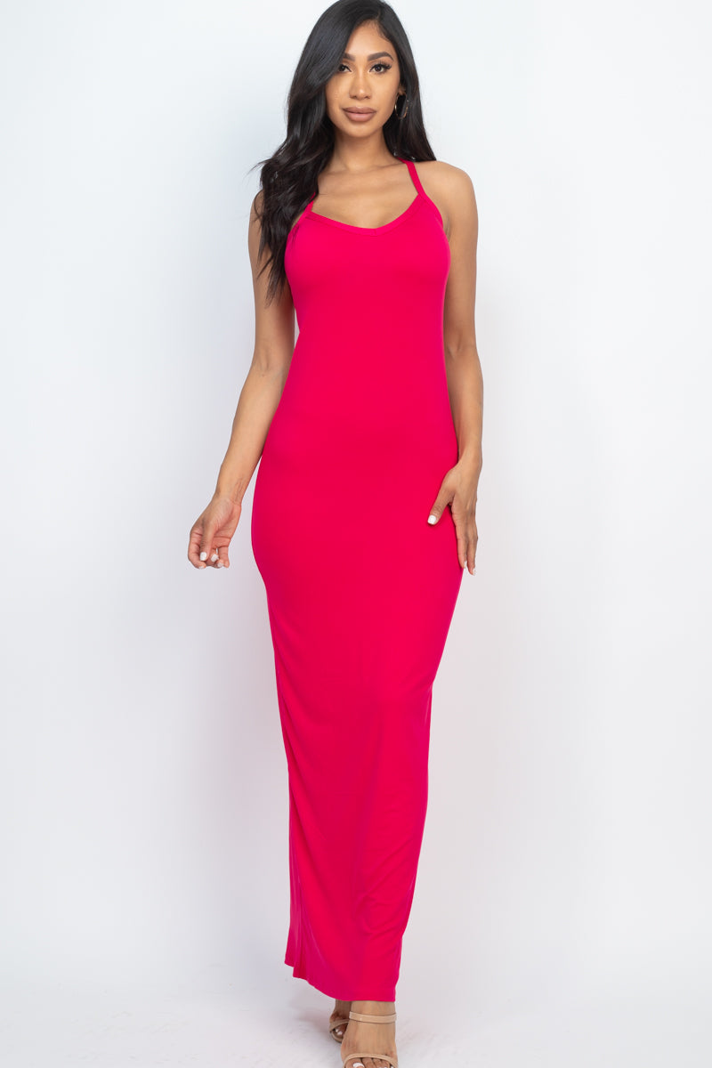 Racer Back Maxi Dress - Wholesale Capella Apparel