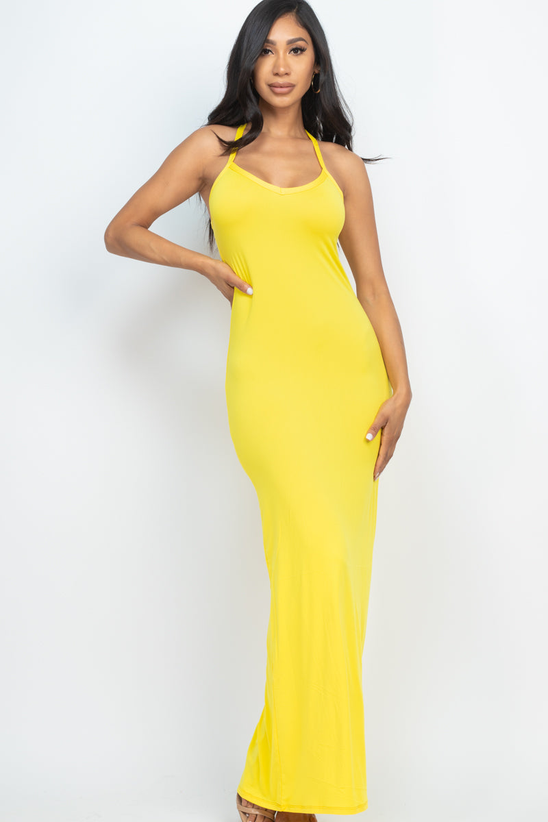 Racer Back Maxi Dress - Wholesale Capella Apparel