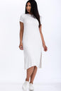 Side Slit Comfy Midi Dress - Wholesale Capella Apparel