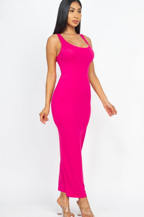 Solid Basic Maxi Dress - Wholesale Capella Apparel