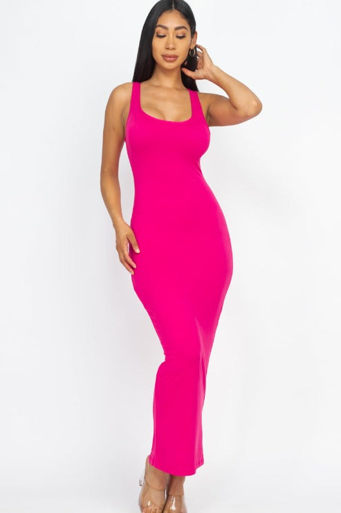 Solid Basic Maxi Dress - Wholesale Capella Apparel