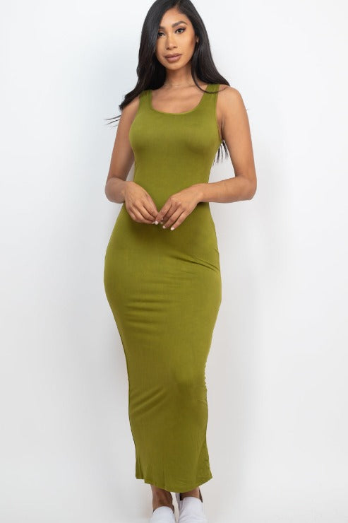 Solid Basic Maxi Dress - Wholesale Capella Apparel